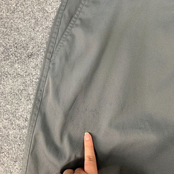 Nike Golf Pants Mens 38 Gray Flat Front DriFit Tech Classic Straight Leg Stretch - Picture 3 of 15